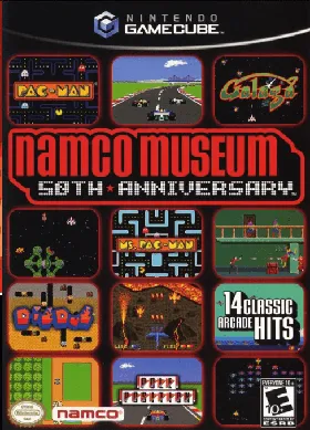 Namco Museum 50th Anniversary box cover front